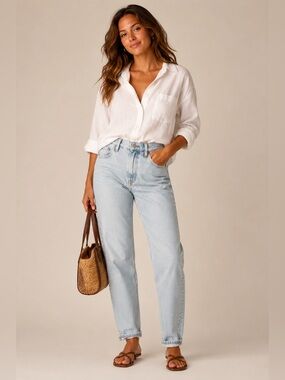 VTG  Jordache High Rise Mom Jeans Tapered Womens RN 52992 Sz 13/14 28W-29L
Y2K